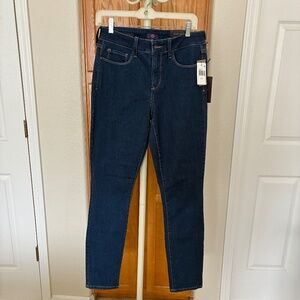 NWT NYDJ Alina Blue Jean Legging Size 8